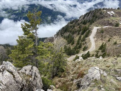 Foto von Michael Angerer entlang der Tour