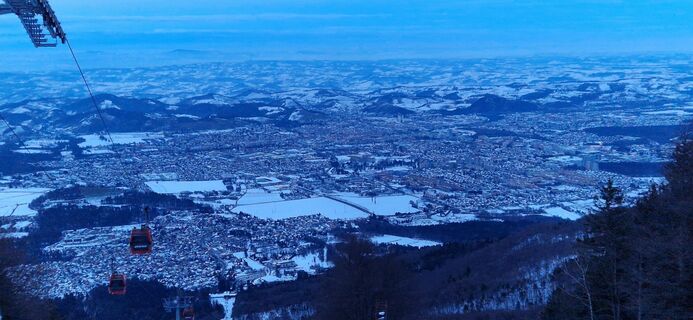 Foto de Štefan Sumper a lo largo del recorrido
