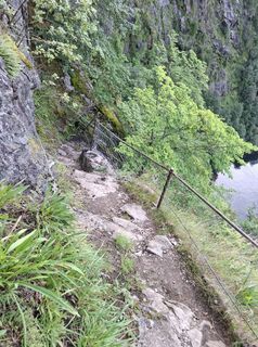 Foto de Luc Luyckx a lo largo del recorrido