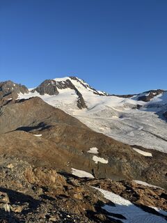 Zdjęcie z Christian Hebenstreit wzdłuż trasy
