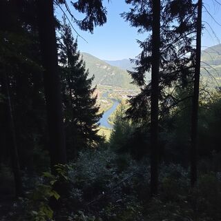 Foto von Petronella Albegger entlang der Tour