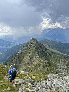 Foto von Simon Payreder entlang der Tour