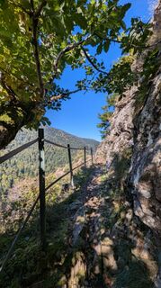 Zdjęcie z Richard Schwald wzdłuż trasy