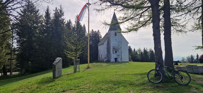 Foto von Štefan Sumper entlang der Tour