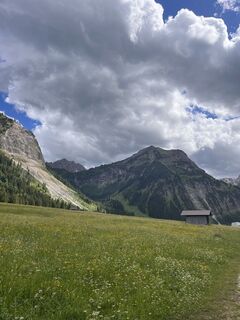 Foto von Matteo Sauter entlang der Tour