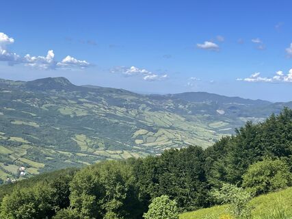 Foto von Serena Ancori entlang der Tour