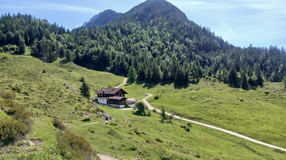 Foto von Veronika Reichart entlang der Tour