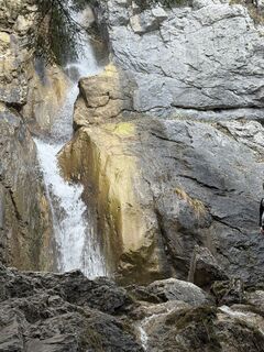 Zdjęcie z Kate Rusakova wzdłuż trasy