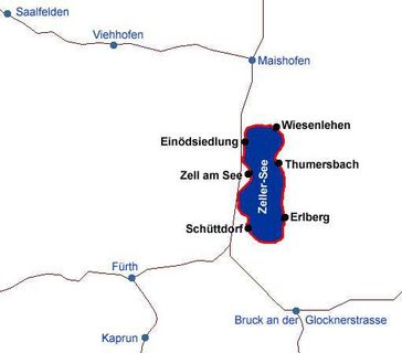 Plan Zellersee-Radweg