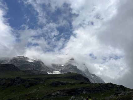 Foto von Ivano Lucin entlang der Tour