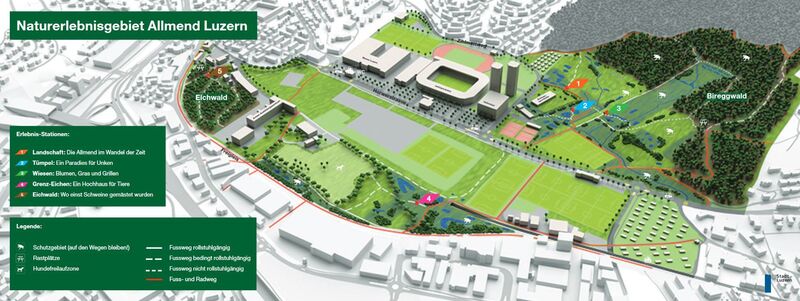 Naturerlebnisgebiet Allmend Luzern
