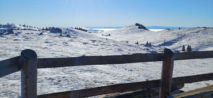 Foto von Janez Perko entlang der Tour
