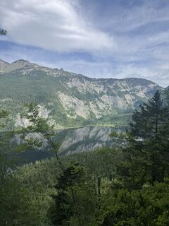 Foto von Constantin Fischer entlang der Tour