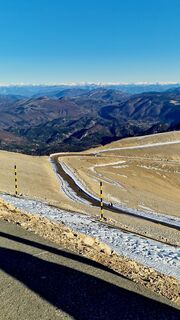 Foto de Fabrizi Mellano a lo largo del recorrido