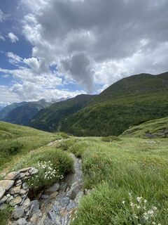 Foto von Rozi Friedmann entlang der Tour
