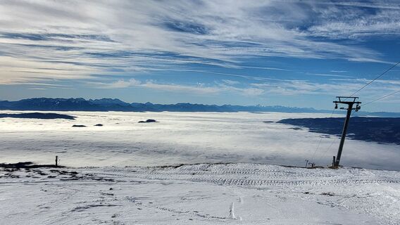 Foto von Heide Baumgartner entlang der Tour