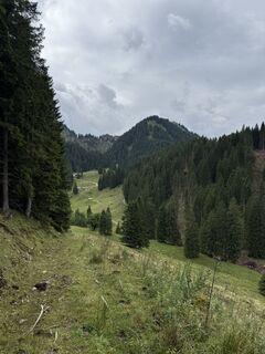 Foto von Georg Rottenmoser entlang der Tour