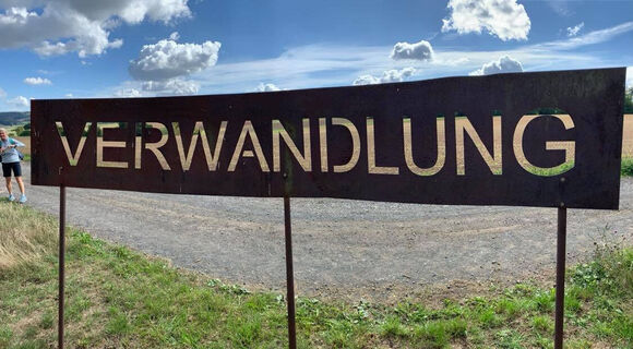 "Verwandlung" (Kunstwerk Unterhaltung) Ars Natura Runde Spangenberg