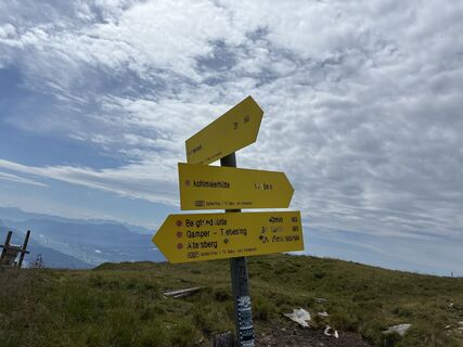 Foto von Andreas entlang der Tour