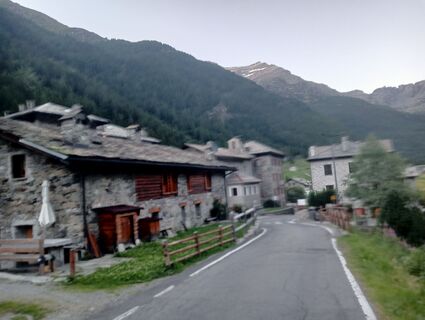 Foto de simone ravasi a lo largo del recorrido