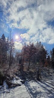 Photo de Gabriele Wagener le long du parcours