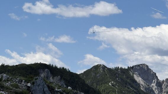 Photo de Brigitta Jencski le long du parcours