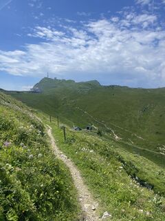 Zdjęcie z Martin Reinhard wzdłuż trasy