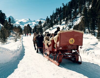 Kutschenfahrt ins Val Roseg