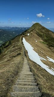Foto von Yvonne Karcher entlang der Tour