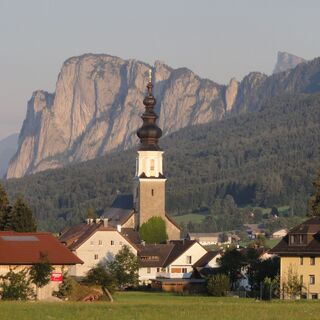 Schober vom Ort Thalgau aus