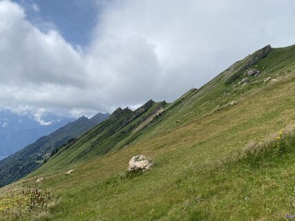 Foto de Juergen Rehg a lo largo del recorrido