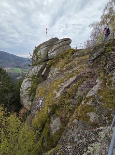 Foto von Josef Luger entlang der Tour