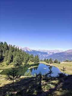 Photo de Sam le long du parcours