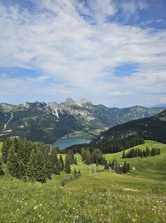 Foto von Martina entlang der Tour
