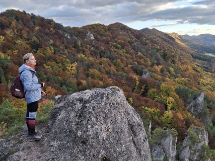 Foto från Marcela Reisova under resans gång
