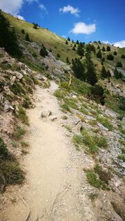 Sentiero Batterie del Petit Vallon