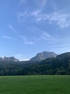Foto von Elisabeth Wiesmayr entlang der Tour