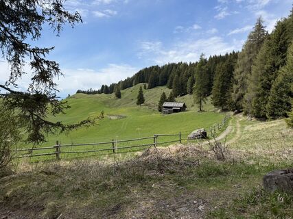 Foto von Sabine Curt entlang der Tour