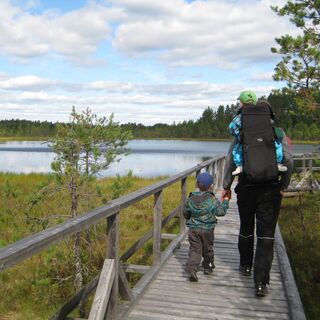 Turasenlampi, Nationalpark Leivonmäki