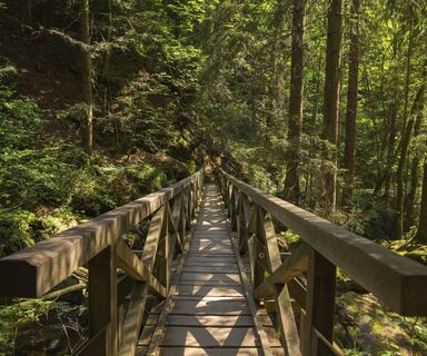 Ravennaschlucht Brücke