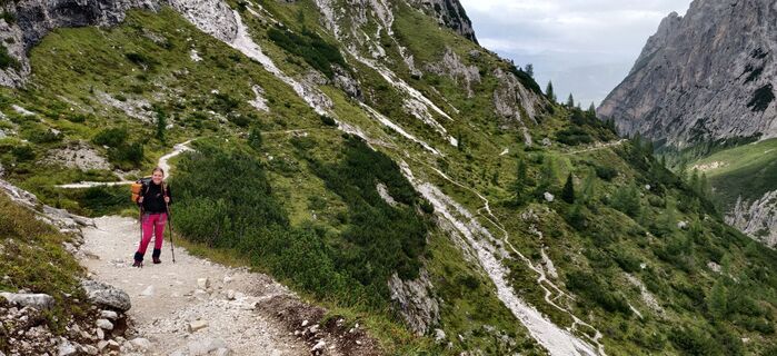 Photo de Christoph Kreuzer le long du parcours