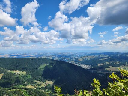 Foto von Petra Riegler entlang der Tour