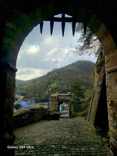 Foto de Edit Szoboszlay a lo largo del recorrido