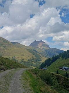 Foto von Theresia Muigg entlang der Tour
