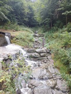Foto von Catherine Astier entlang der Tour