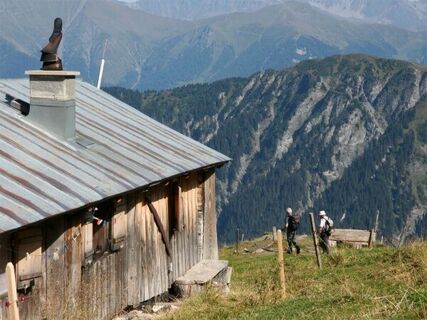 Tällihütte auf halbem Weg © L. Meier