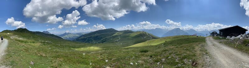 Zdjęcie z Koen De Wit wzdłuż trasy