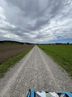 Foto von Corinne kuhn entlang der Tour