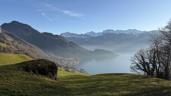 Foto de Rodrigo Martino a lo largo del recorrido