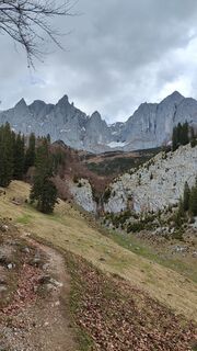 Foto von Monika Wolfshoefer entlang der Tour